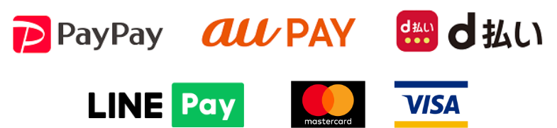  paypay au Pay d払い LINE Pay マスターカード VISAカード