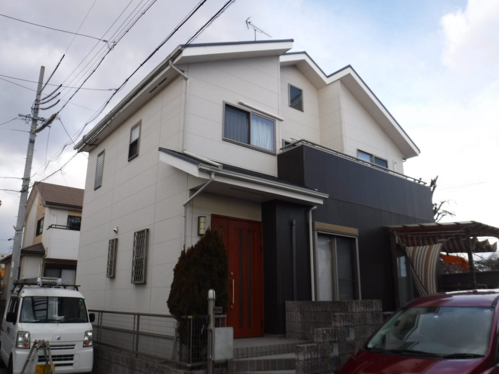 蟹江町　屋根・外壁塗装　Ｙ様邸