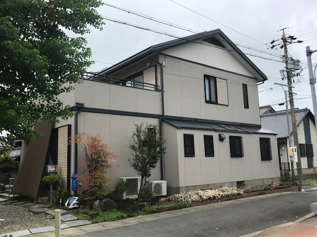 蟹江町　屋根・外壁塗装　Ｎ様邸