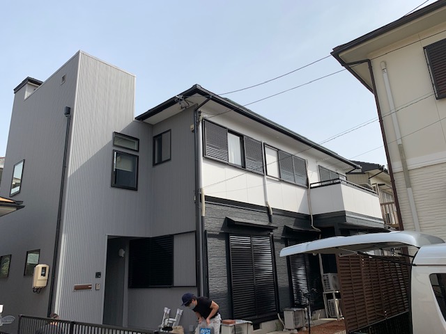 愛知県津島市　屋根・外壁塗装・増築工事　Ｋ様
