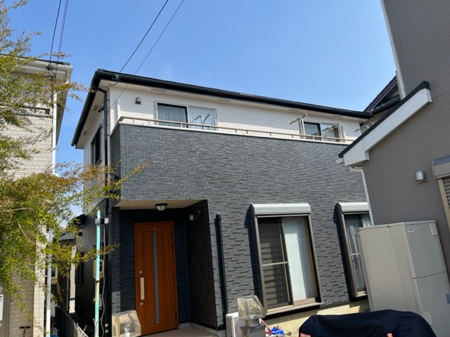 津島市　屋根・外壁グラデーション塗装　Ｓ様邸