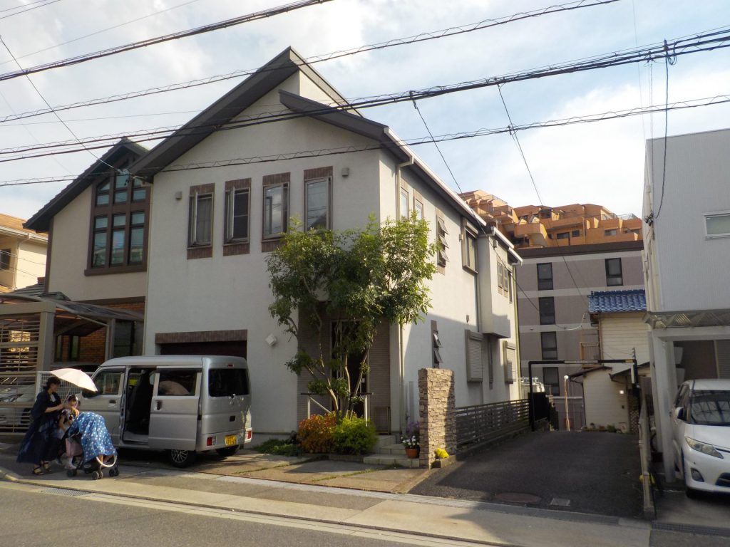 名古屋市　昭和区　屋根・外壁塗装工事　Ｉ様邸
